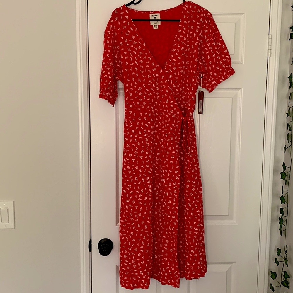 Billabong X Steph Claire Smith wrap dress